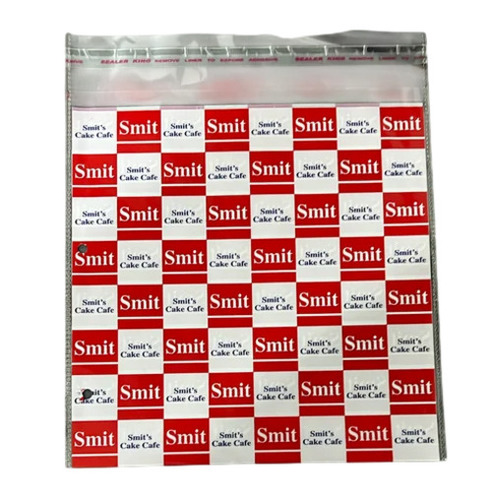 Bakery Product Packaging Printed Bopp Bag