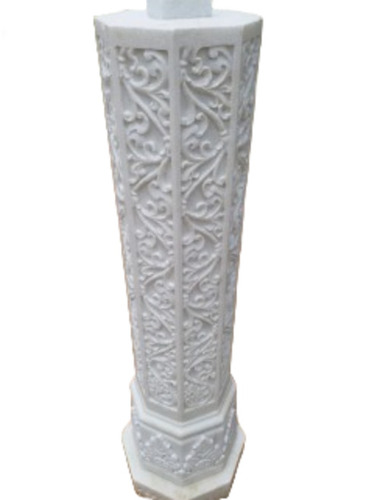 Carved Stone Temple Pillar
