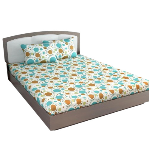 Designer Printed Double Bed Sheet Set