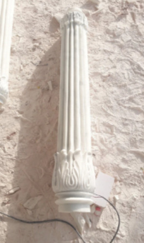 Makrana White Hand Carved Pillars