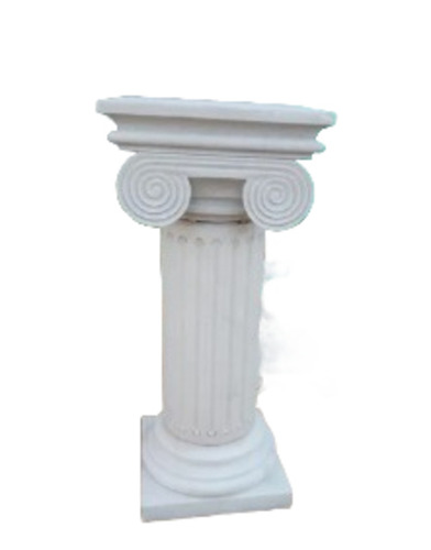 Makrana White Roman Design Pillar