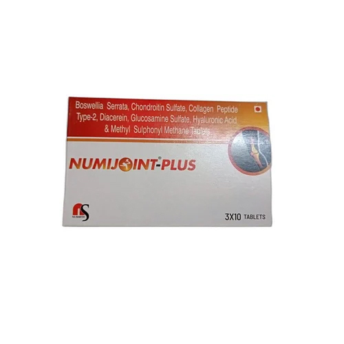 Numijoint Plus Pain Killer 750mg/50mg/250mg Tablet 10 tablets