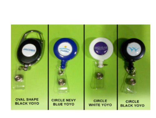 Plastic Yo Yo Card Holder