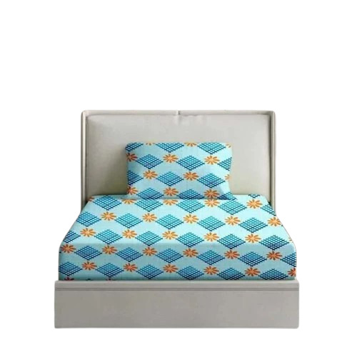Printed Cotton Single Bedsheet