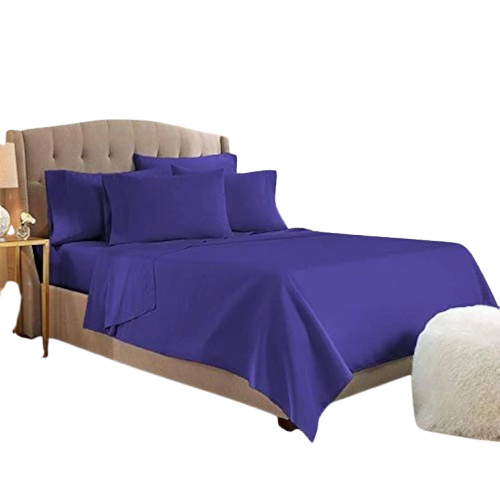 Pure Cotton Plain Hotel Bedsheet