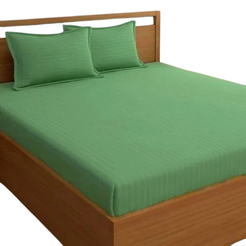 Striped Satin Bed Sheet