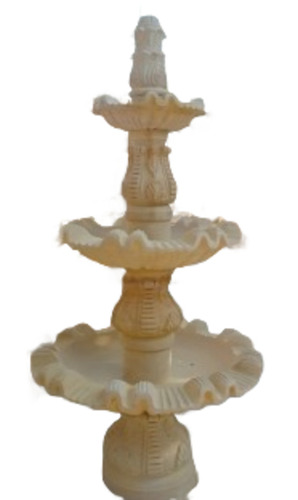 Three Tier Marble Stone Water Fountain