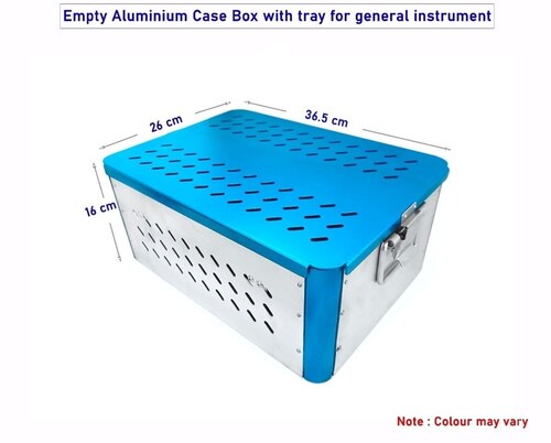 Aluminium General Instrument Sterilization Box