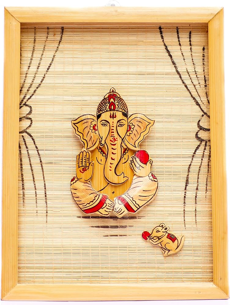 Bamboo Handicraft Religious Frame