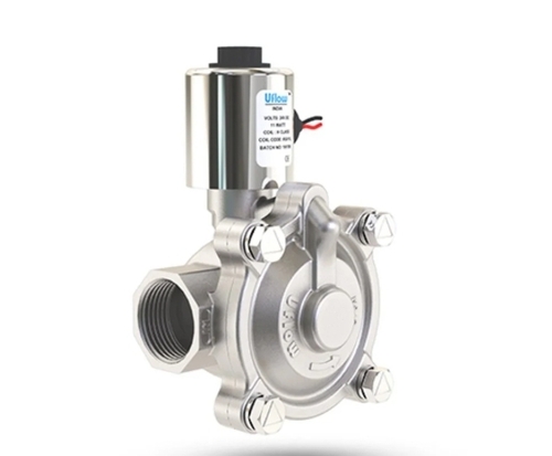 Stainless Steel Water U Flow Solenoid Valve