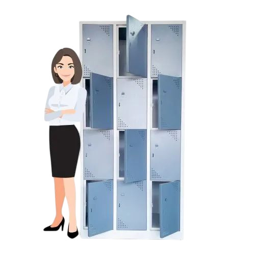 12 Door Industrial Locker