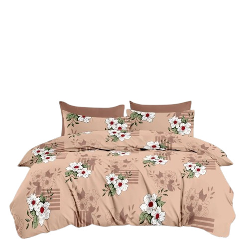 144 Tc Cotton Printed Bed Sheet