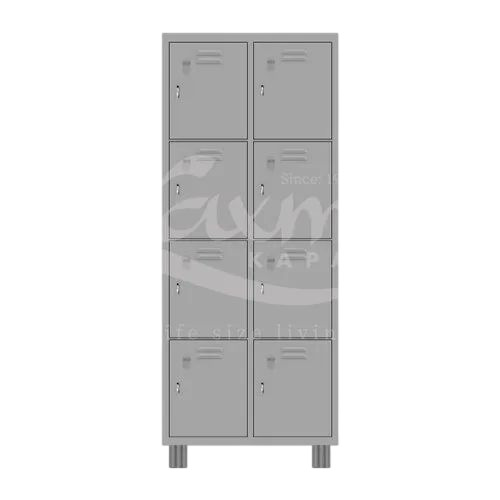 8 Compartment Industrial Lockers
