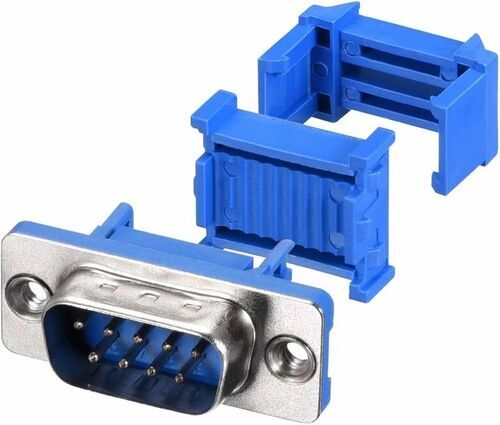 9 Pin 2 Row D Sub Idc Crimp Type Male/Female Connector