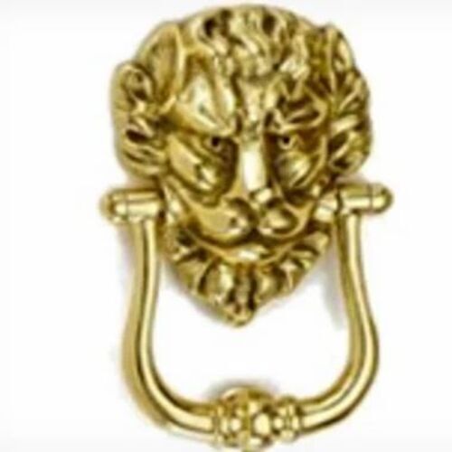 Brass Lion Door Knockers