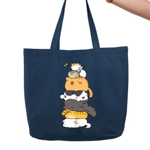 Casual Printed Canvas Bag