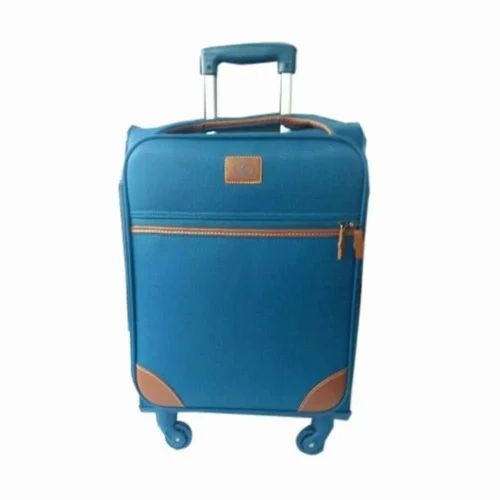 Designer Blue Trolley Bag