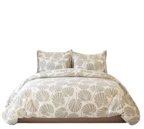 Designer Glace Cotton Bedsheet