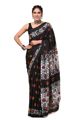 Ladies Designer Cotton Sarees