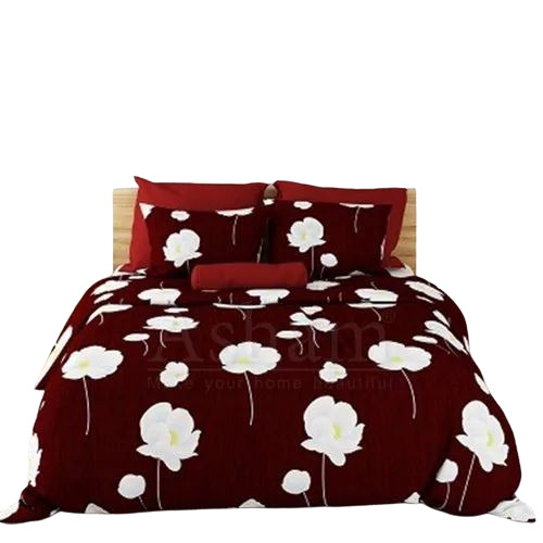 Maroon King Bed Sheet