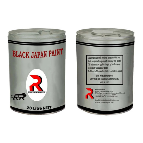 Black Japan Paint
