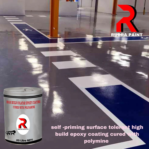 Self Priming Surface Tolerant High Build Epoxy Coating Cured With Polyamine