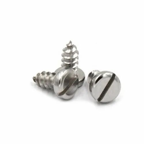 Polished Slotted Pan Head Tapping Screws