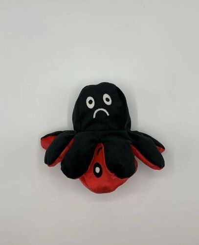 Black Reversible Octopus Soft Toy