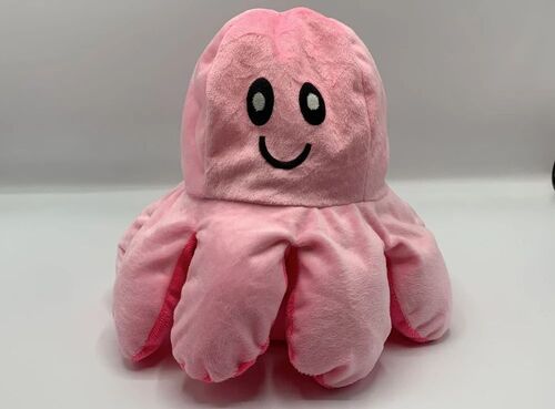 Reversible Octopus Soft Toy