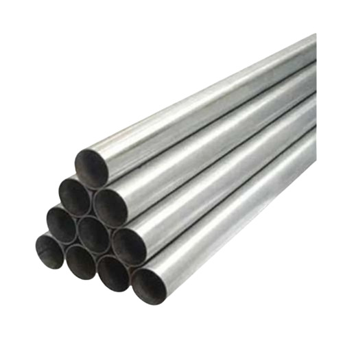 Silver Galvanized Iron Round Pipe