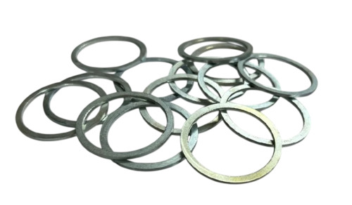 Soft Iron Plug Gasket - Color: Silver