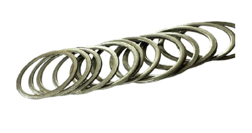 Stainless Steel Plug Gasket - Color: Silver