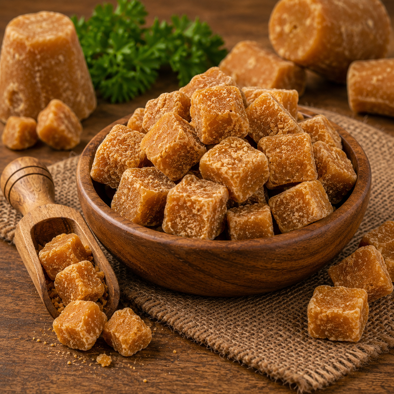 Sugarcane Jaggery Cubes