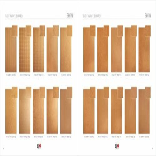 1001 Mdf Wave White Oak Board