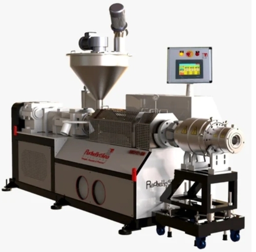 Automatic Pvc Pipe Machine - Color: Silver