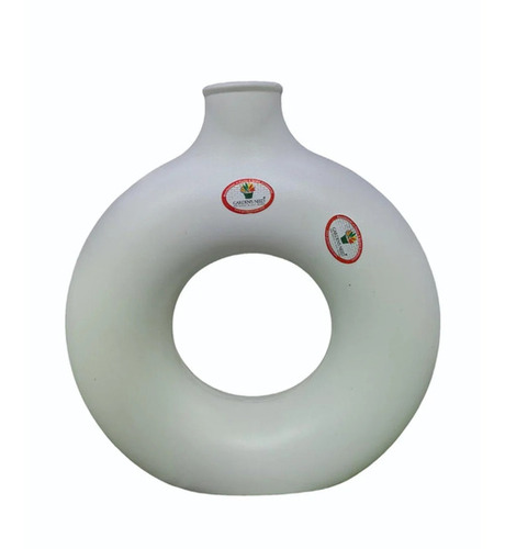 Circle Plastic Flowers Pot