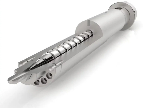 Single Screw Barrel With Grooved Feed