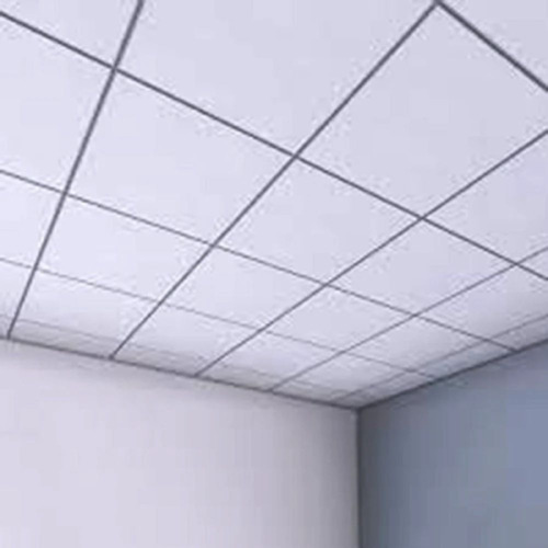 White Optra Black Fibre Ceiling