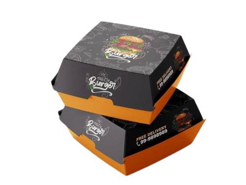 Printed Burger Packaging Box