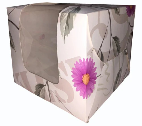 Paper Packaging Window Cake Box
