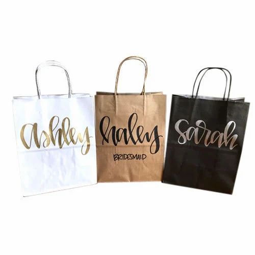 Printed Craft Paper Carry Bag