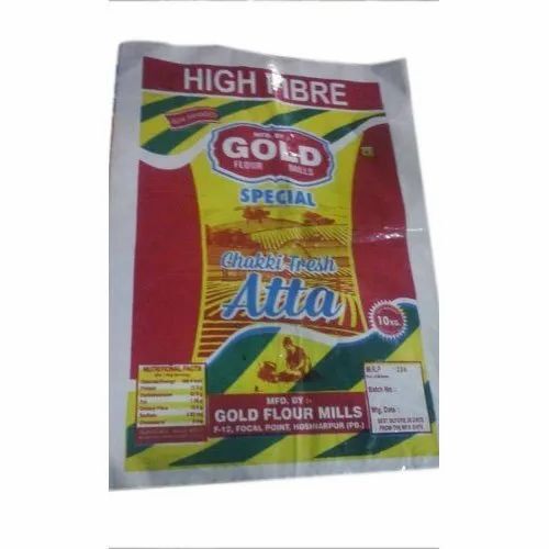 Printed Hdpe Flour Bags