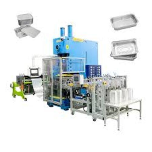 Aluminium Foil Container Three Cavity Making Machine