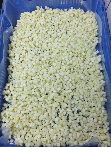 Frozen Green Apple Cubes