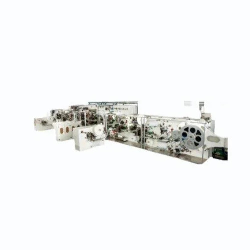 Fully Automatic Baby Diaper Making Machine (400 Ppm)