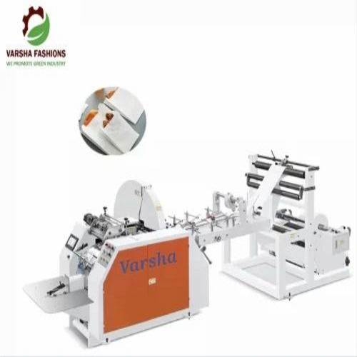 V Bottom Paper Bags Making Machine