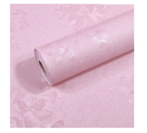 Light Pink Pvc Wallpaper