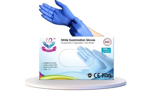 Nujivan Nitrile Examination Gloves