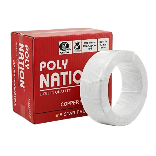 Polynation Submersible Winding Wires - Application: Used In Electrical Motors And Pumps That Operate Underwater Or In Wet Environments.