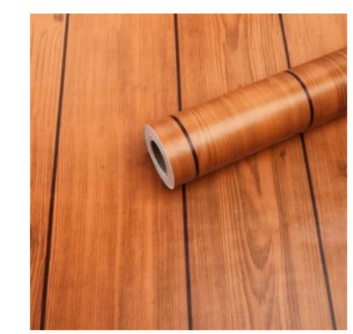 Wooden Printed Vinyl Wallpaper